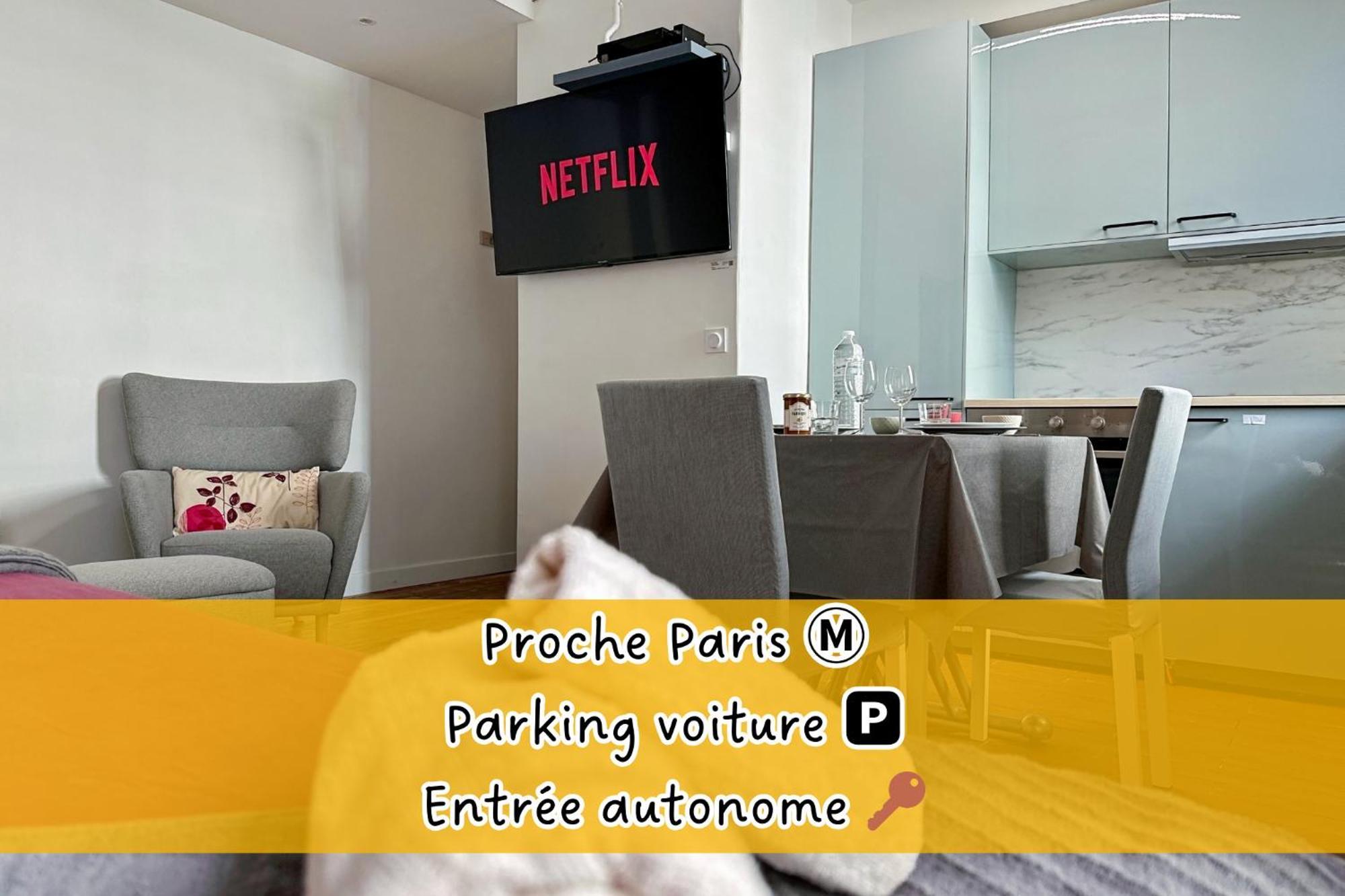 Appartement Entier Calme - Parking Free - Proche Paris Et Chateau - Wifi Hd Vincennes Eksteriør billede